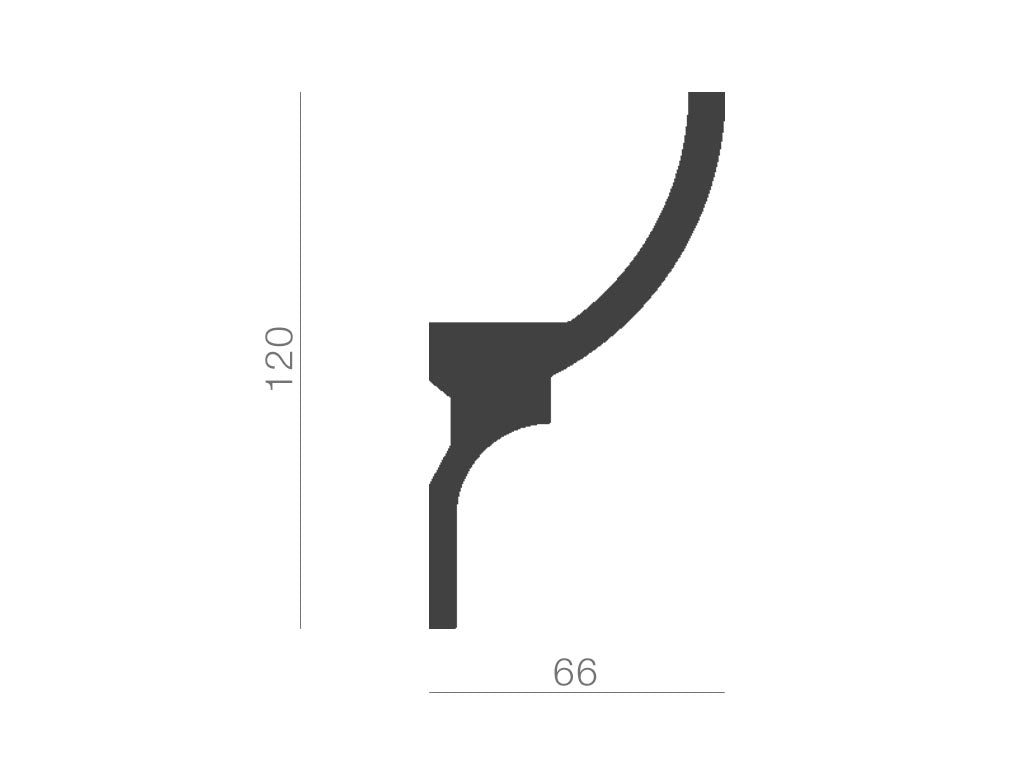 Taklist indirekt ljus KF714